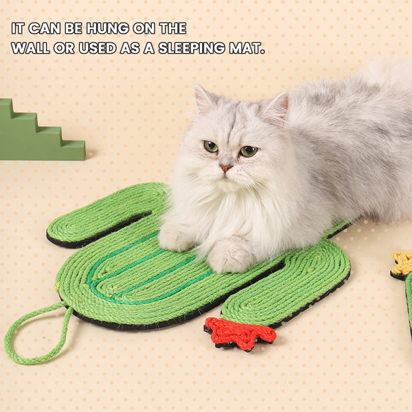 Cactus Cat Scratching Mat