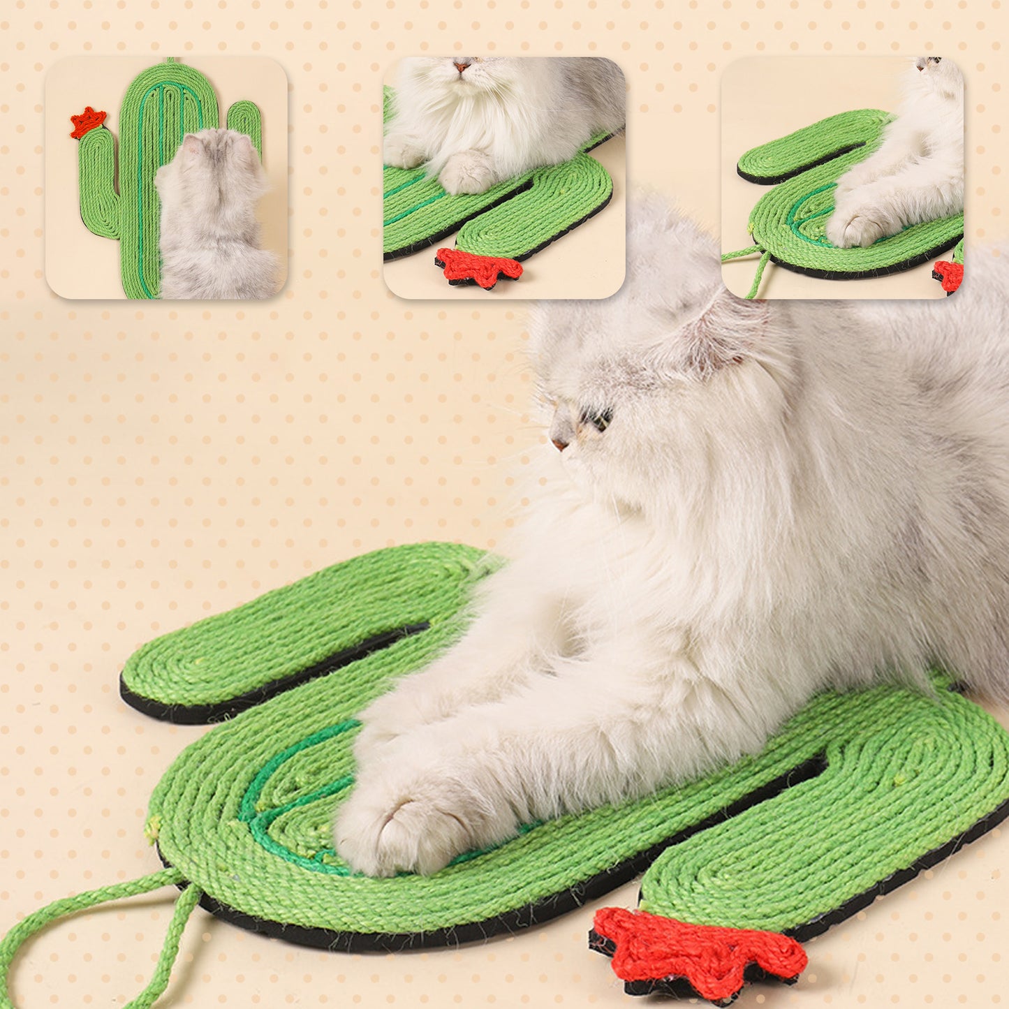 Cactus Cat Scratching Mat