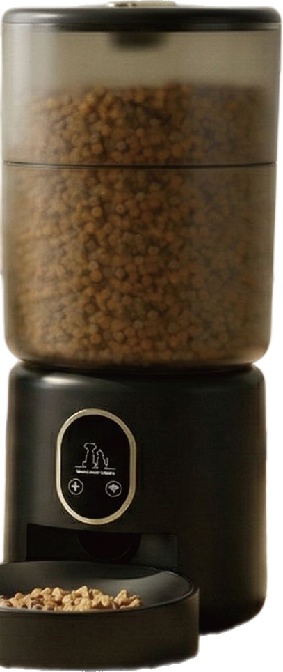 Column-shaped food hopper smart feeder — MP-HT002