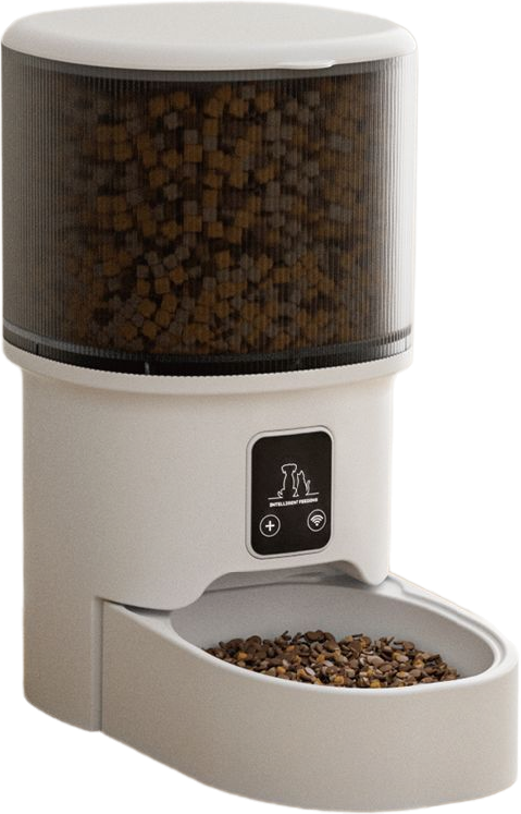 Cylindrical 4L smart feeder — MP-HT003