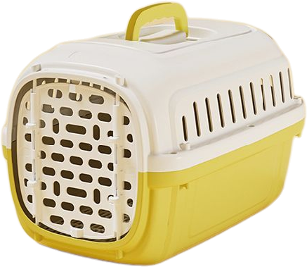 Arched hard carrier with plastic door — MP-HT030
