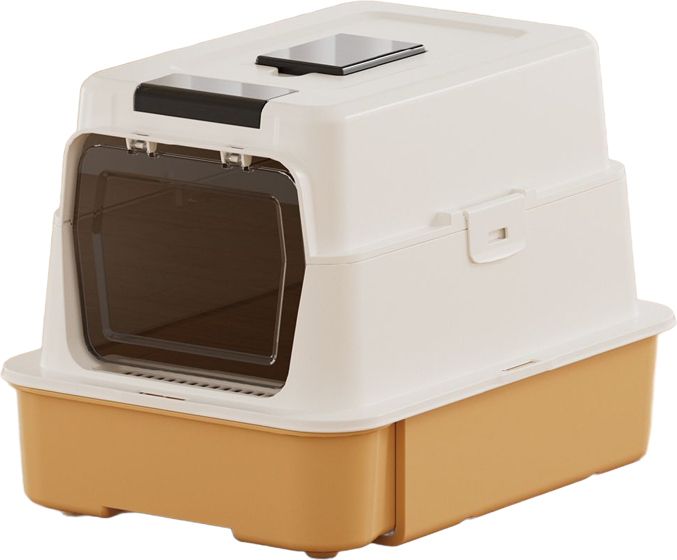 Square dual-entry litter box — MP-HT050