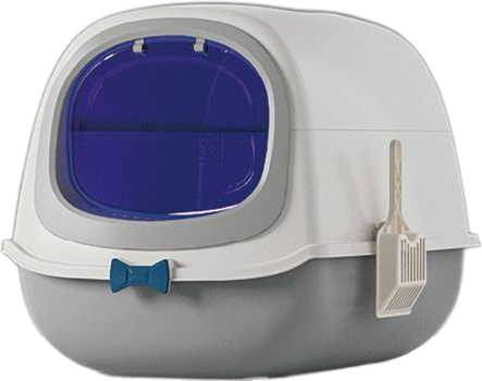 Oval side-opening litter box — MP-HT059
