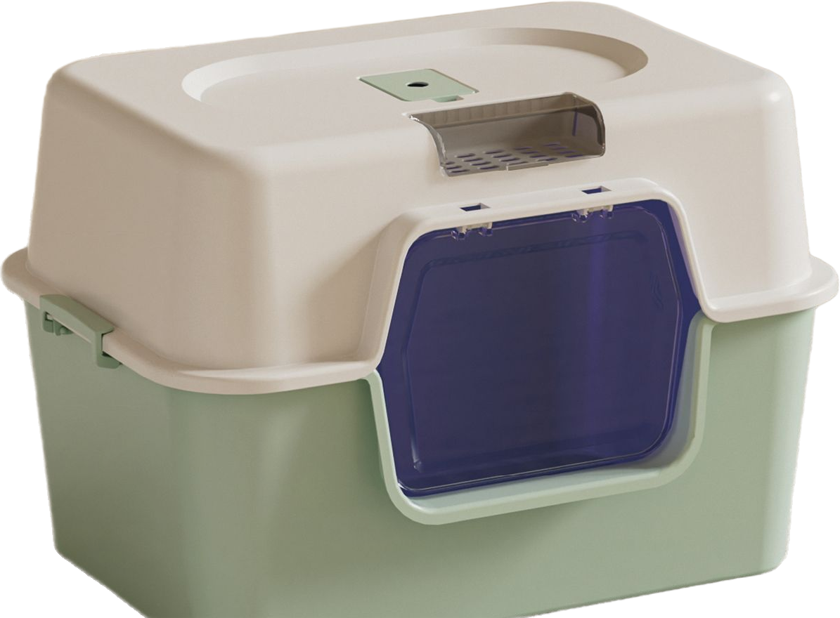 Large square-door litter box — MP-HT063