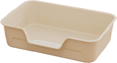 Open low-entry litter box (39cm wide) — MP-HT068