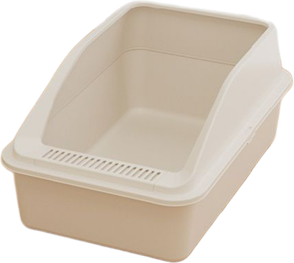 Low-front high-back litter box — MP-HT070