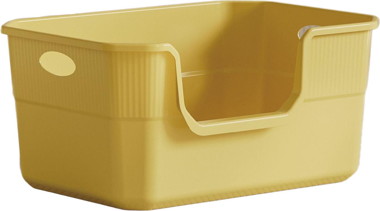 High-guard square litter box — MP-HT071