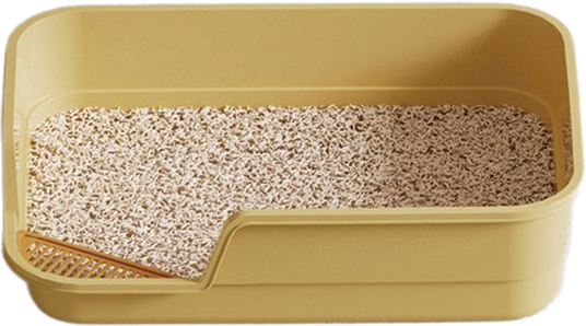 Open nesting low-entry litter box (40cm wide) — MP-HT077