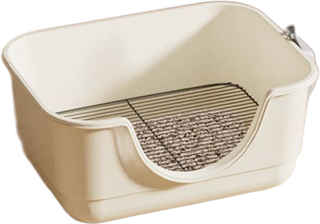 High-guard dog toilet tray — MP-HT137