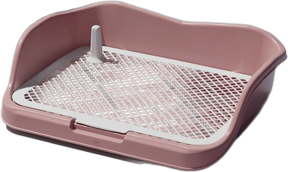 Curved grid dog toilet tray — MP-HT142