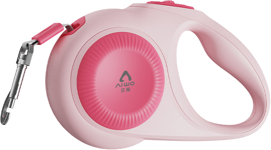 Donut leash (without light) compatible with add-on poop bag dispenser — MP-Q08