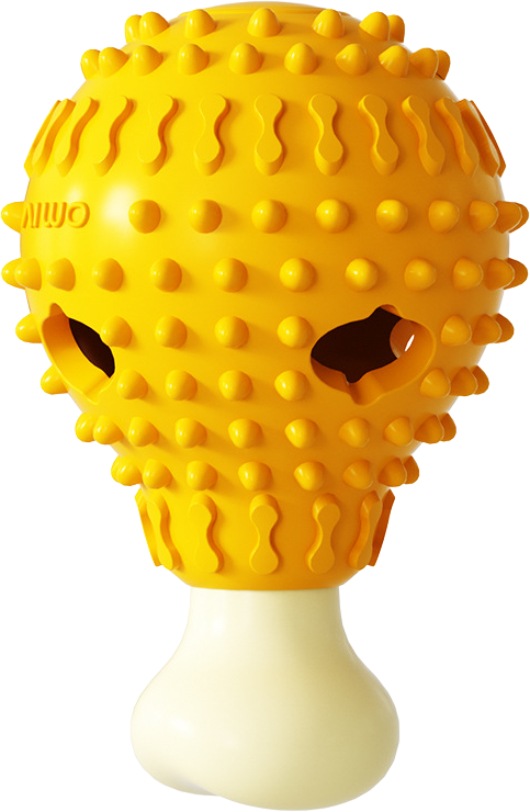 Fried Chicken Drumstick squeaky treat ball — MP-T02