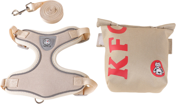 X13 Takeaway Bag harness leash and backpack 3-piece set — MP-X501