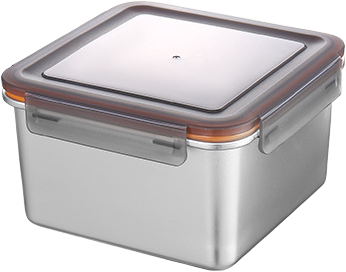 Square pet food container — MP-Z16