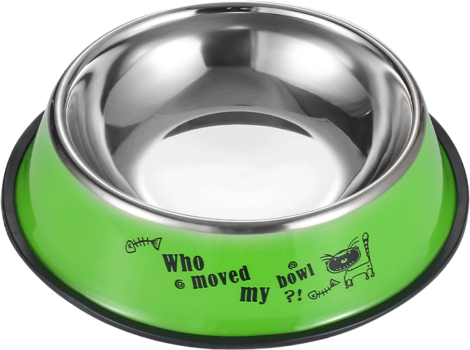 Dog bowl (decal finish) — PM-PC147