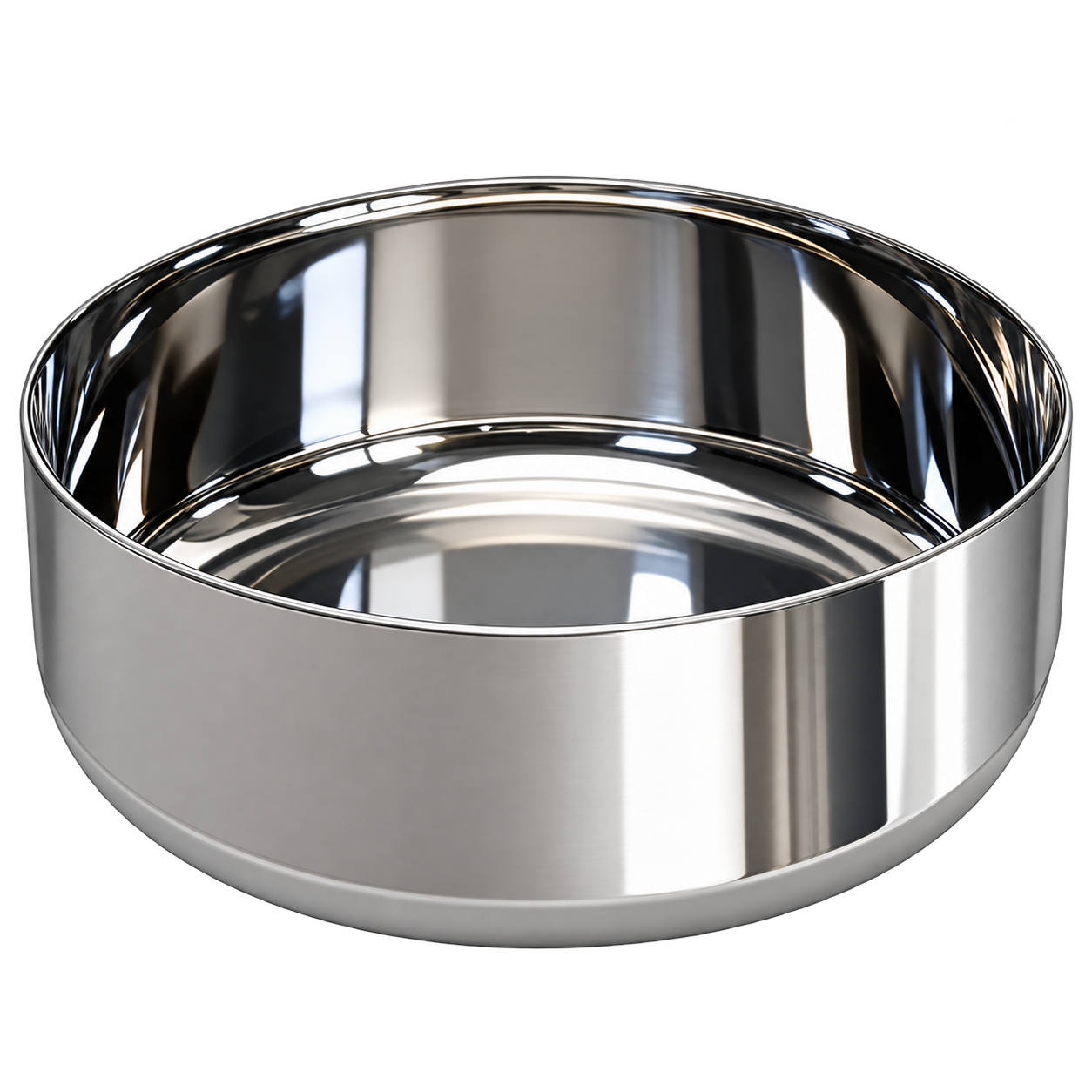 Three-layer steel pet bowl — PM-PC34