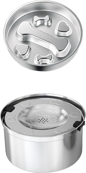 Slow feeder and floating bowl — PM-PC41