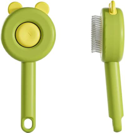 Small animal-ear round-head cat brush — MP-HT106