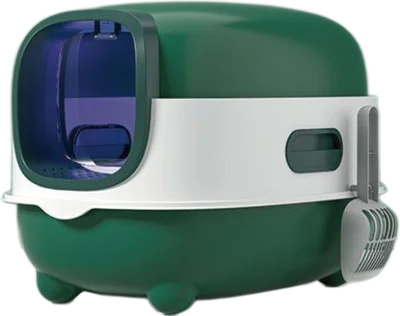 Round side-handle litter box — MP-HT058