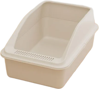 Low-front high-back litter box — MP-HT070