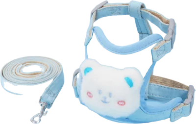 C07 Doll design cat harness and leash 2-piece set — MP-X440