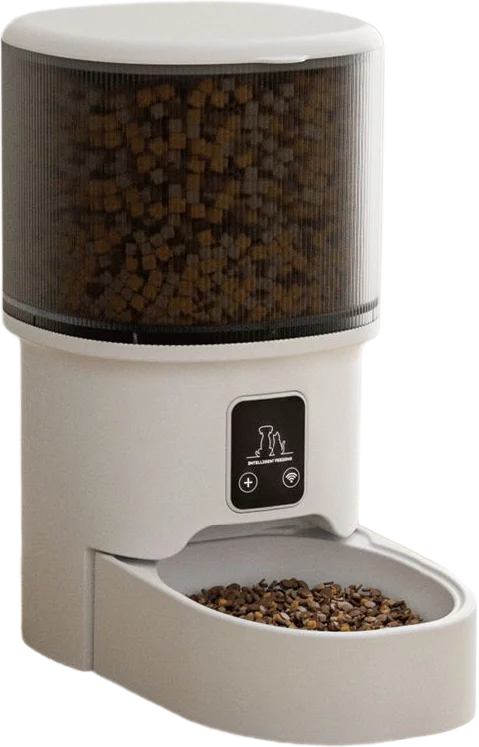 Cylindrical 4L smart feeder — MP-HT003