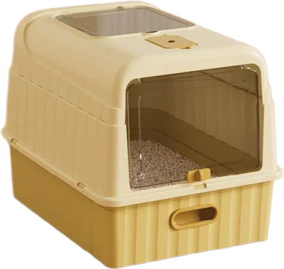 Arched dual-entry litter box — MP-HT052