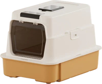 Square dual-entry litter box — MP-HT050