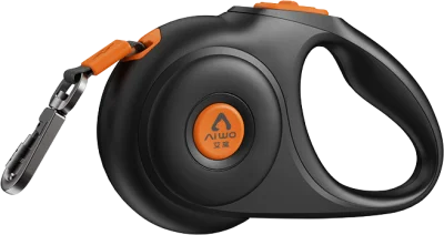 Knight leash (without light) compatible with add-on poop bag dispenser — MP-Q06