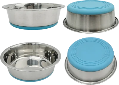 Pet bowl - fully wrapped non-slip silicone base — PM-PC06