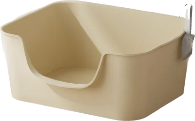 Curved low-entry litter box — MP-HT072
