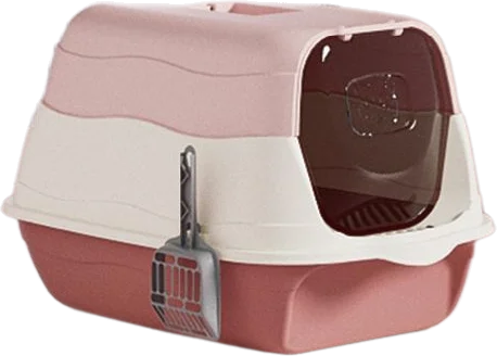 Split-body with hanging scoop litter box — MP-HT062