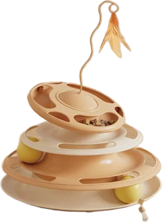 Cat-ear flower cat track toy — MP-HT092