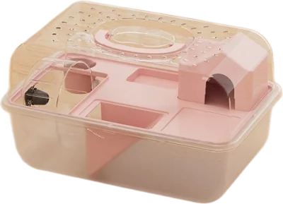 Square transparent hamster cage — MP-HT109
