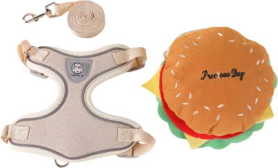 X13 Burger harness leash and backpack 3-piece set — MP-X497