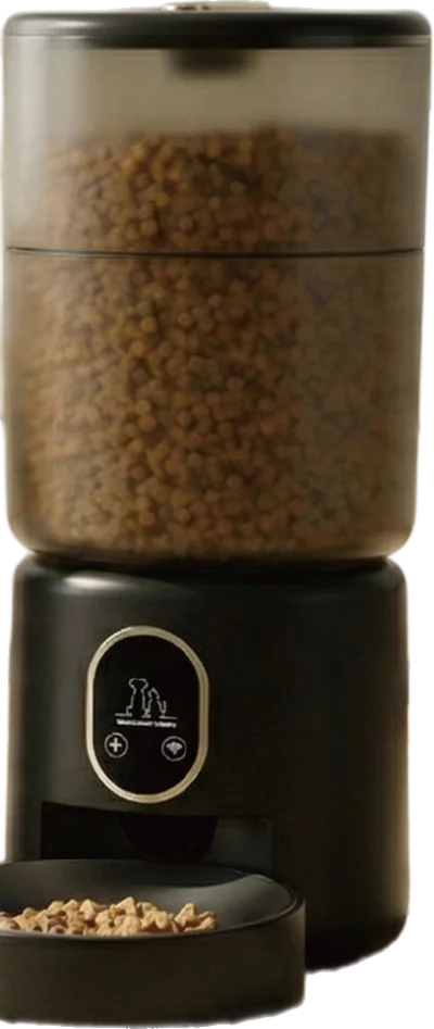 Column-shaped food hopper smart feeder — MP-HT002