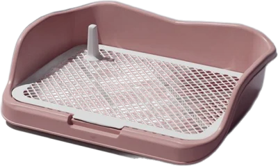 Curved grid dog toilet tray — MP-HT142